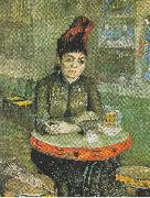 Vincent Van Gogh Agostina Segatori Sitting in the Cafe du Tambourin china oil painting artist